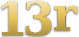 13r logo